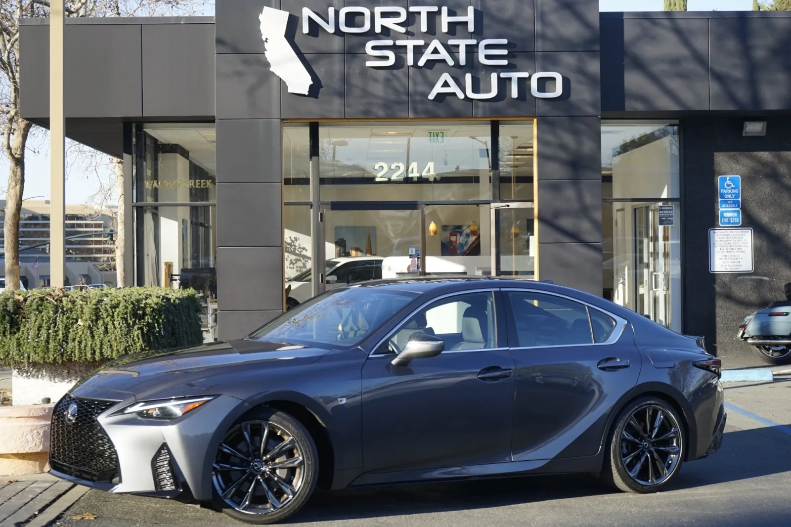 Gray 2021 Lexus IS 350 F SPORT for sale in Walnut Creek, CA