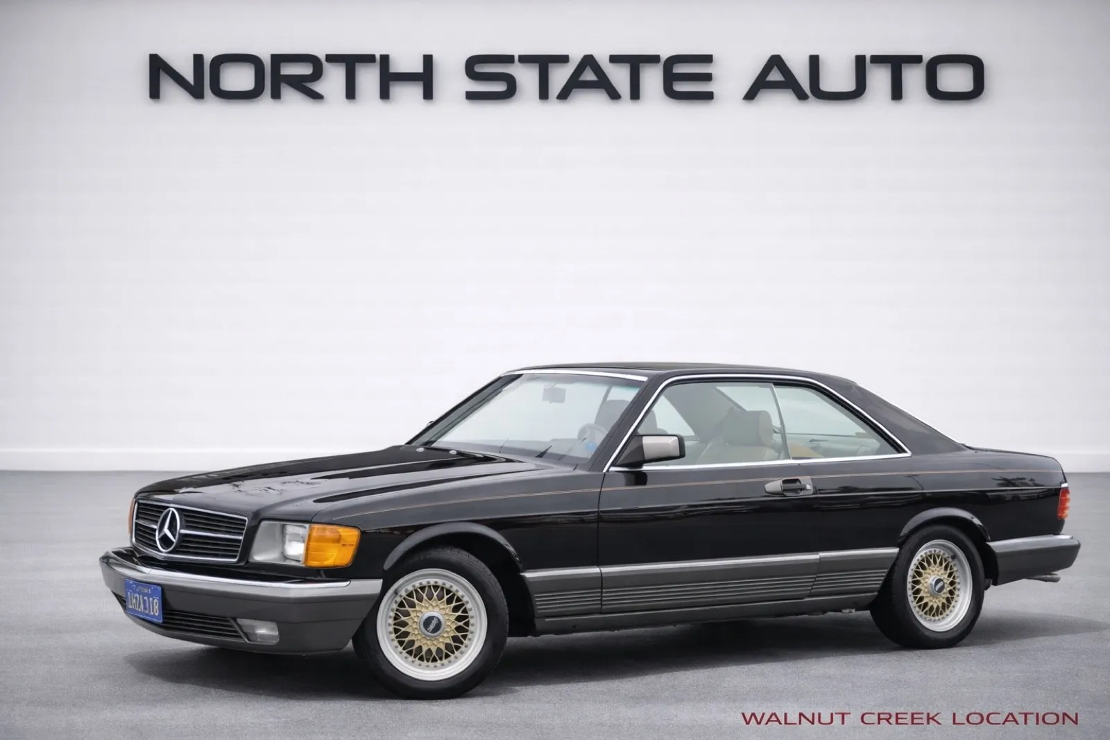 Black 1983 Mercedes-Benz 380 Series 380SEC for sale in Walnut Creek, CA