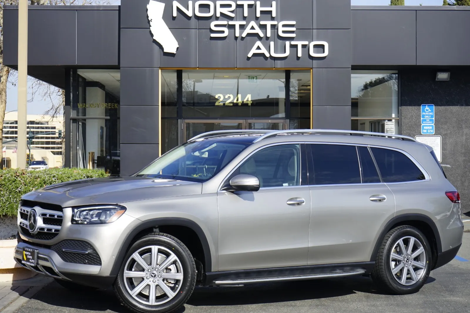 Silver 2020 Mercedes-Benz GLS 450 for sale in Walnut Creek, CA