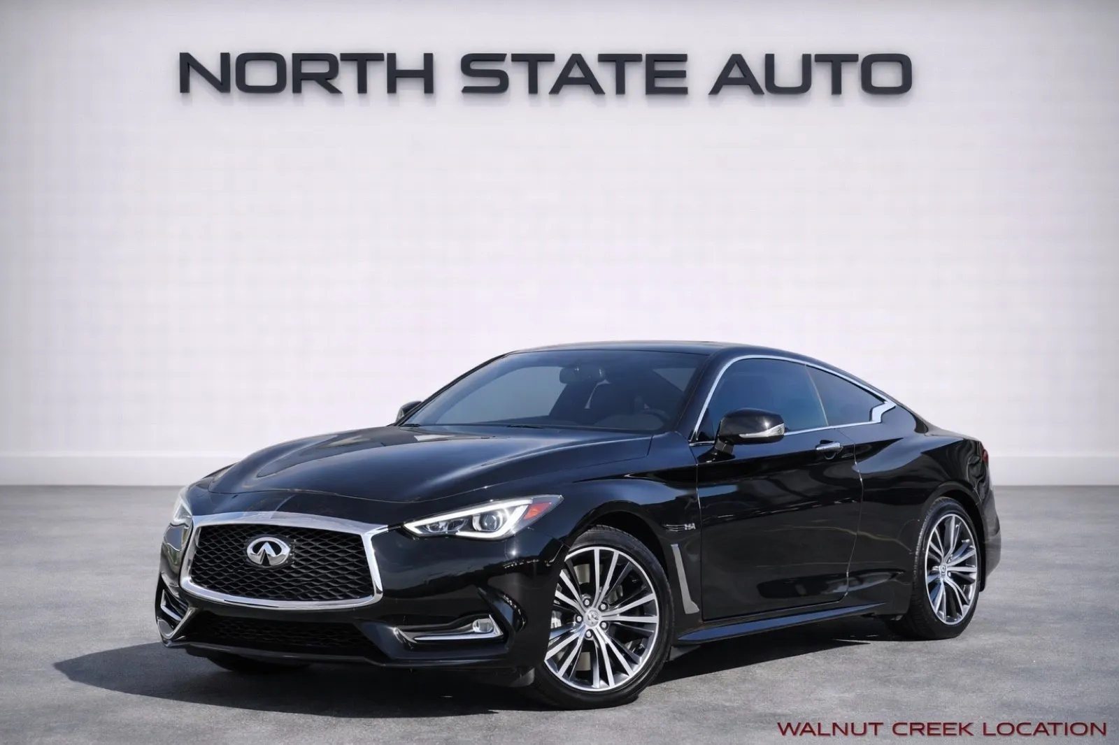 Black 2017 INFINITI Q60 2.0t Premium for sale in Walnut Creek, CA