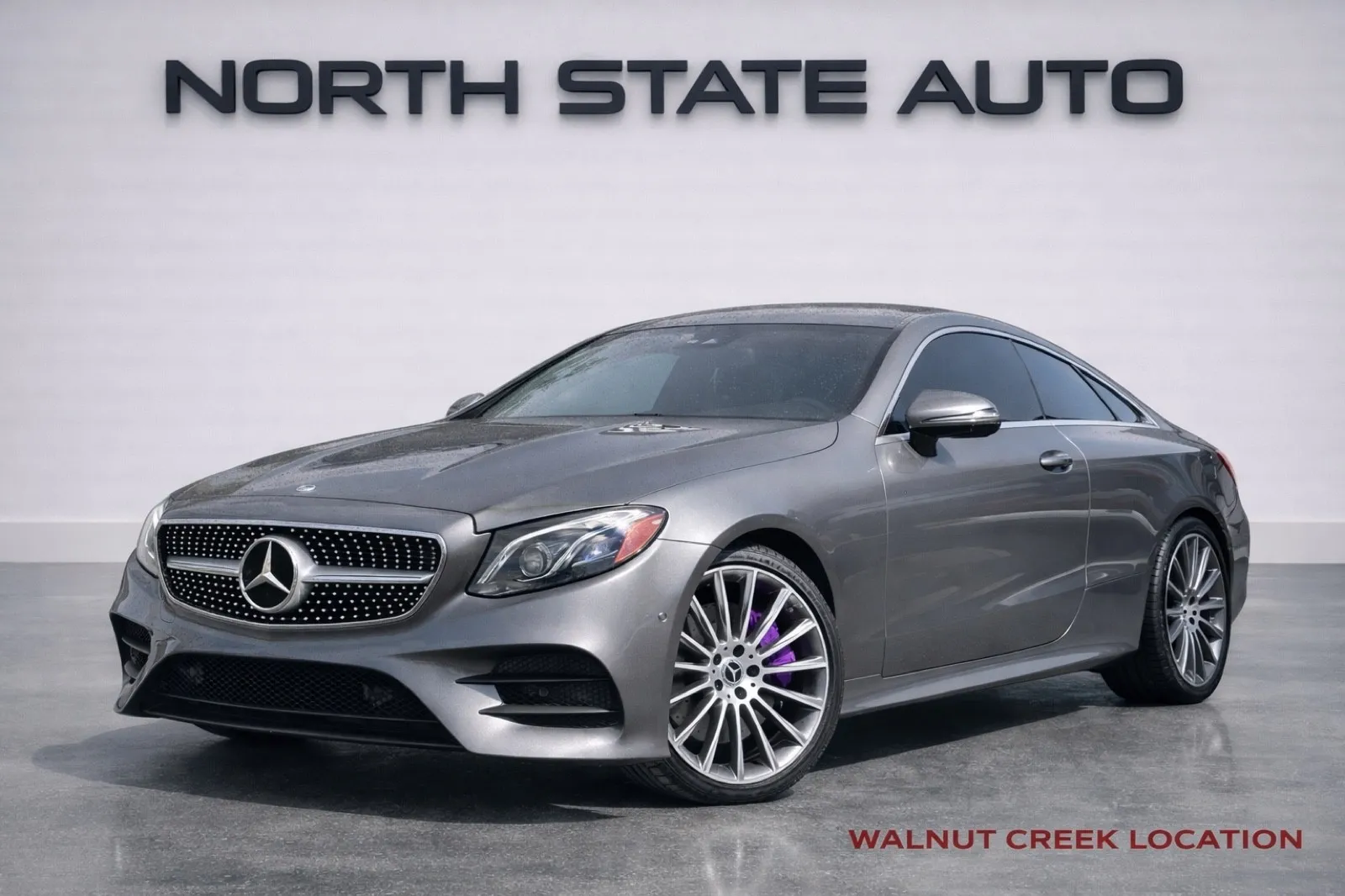 Gray 2018 Mercedes-Benz E-Class E 400 for sale in Walnut Creek, CA