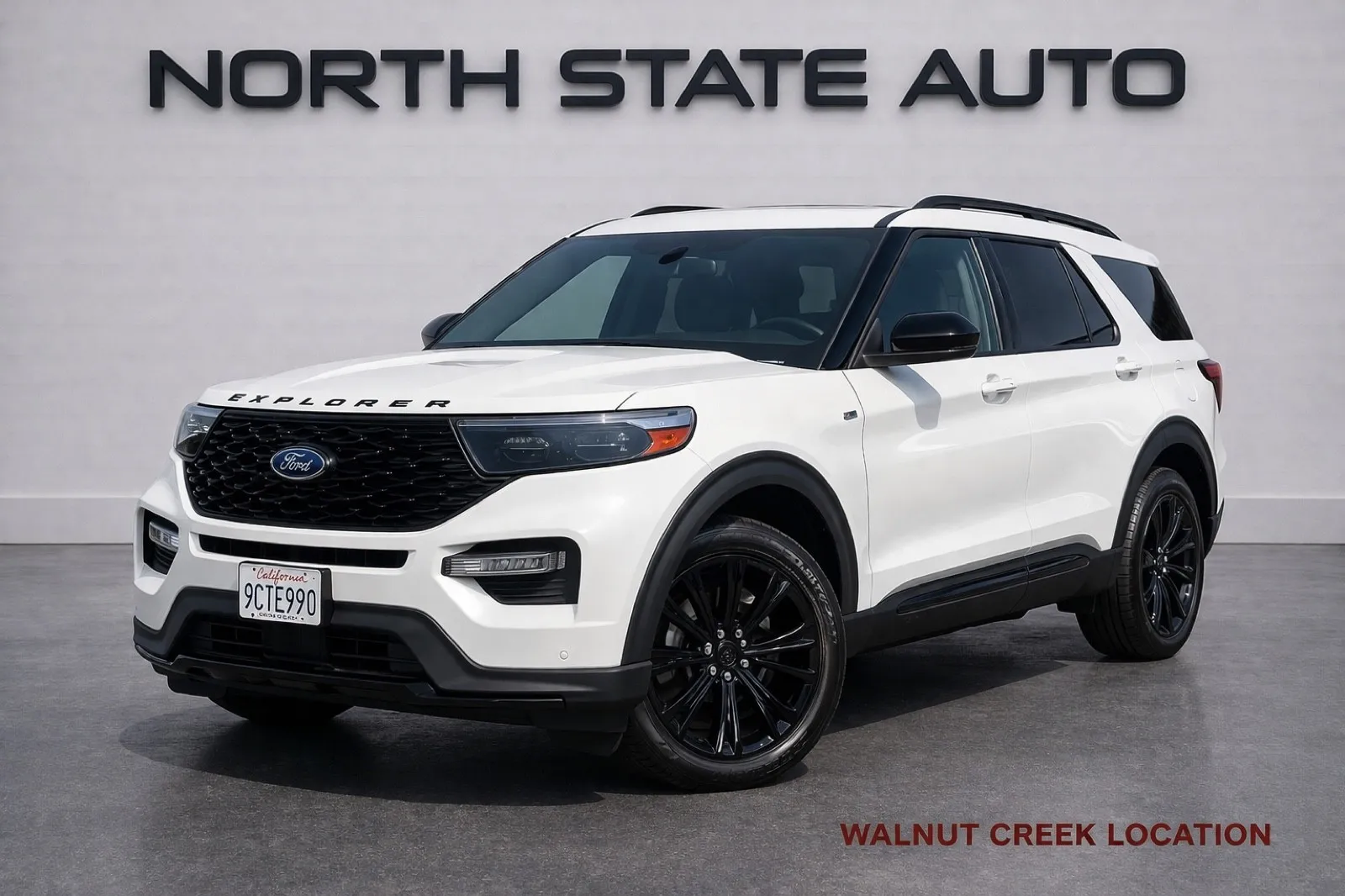 White 2022 Ford Explorer ST-Line for sale in Walnut Creek, CA