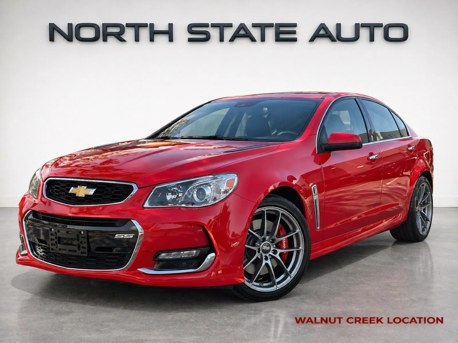 Red 2017 Chevrolet SS for sale in Walnut Creek, CA