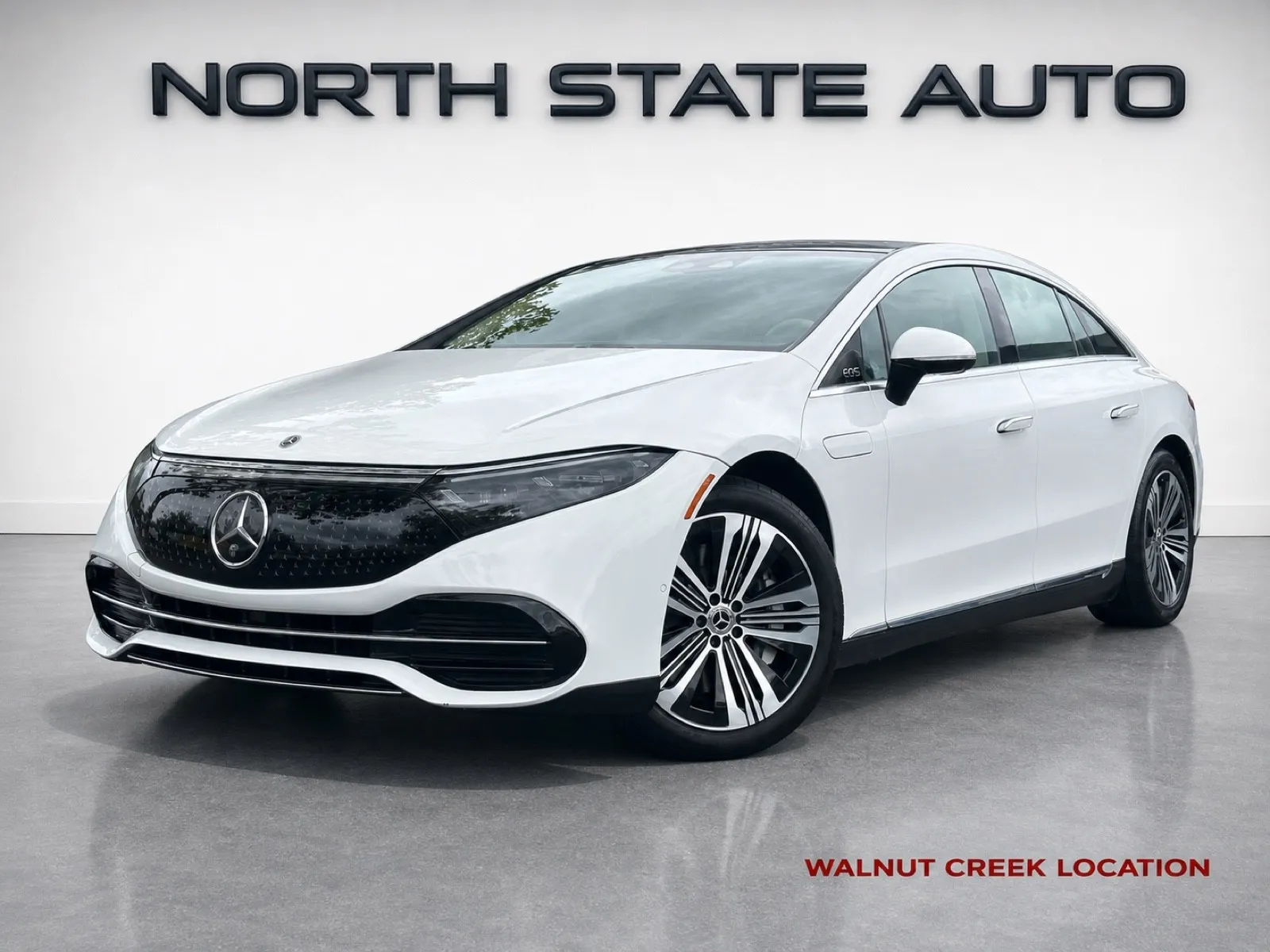 White 2022 Mercedes-Benz EQS 450+ for sale in Walnut Creek, CA