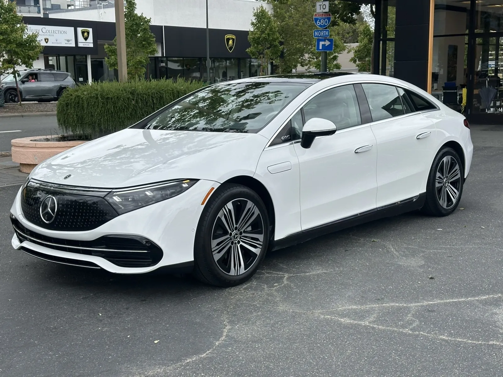 Another view of 2022 Mercedes-Benz EQS 450+ for sale in Walnut Creek, CA at North State Auto