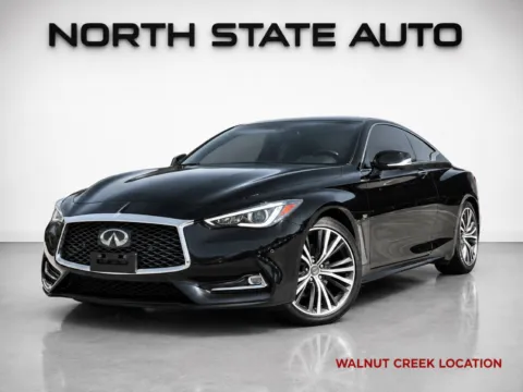 Black 2017 INFINITI Q60 3.0t Premium for sale in Walnut Creek, CA