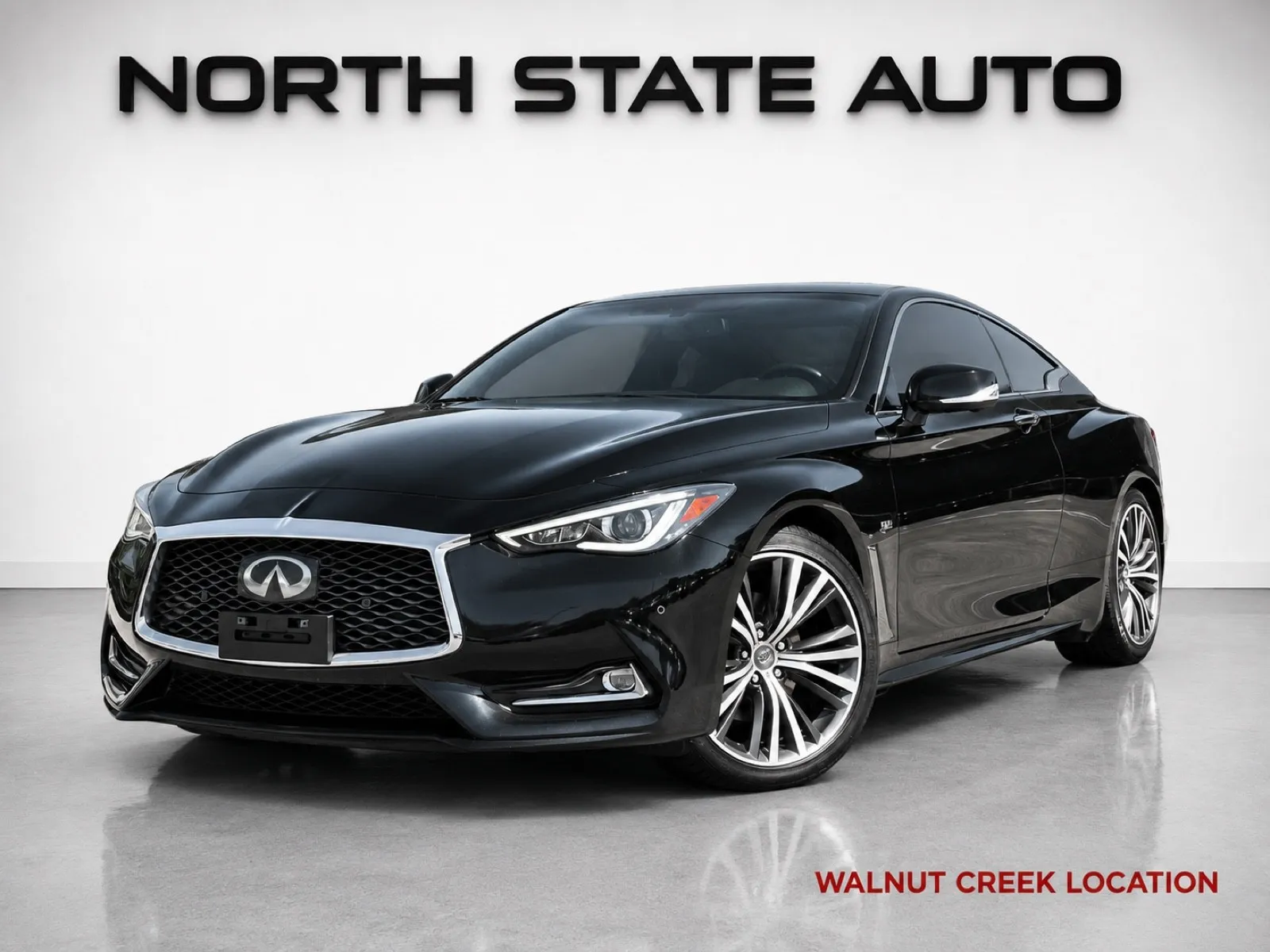 Black 2017 INFINITI Q60 3.0t Premium for sale in Walnut Creek, CA