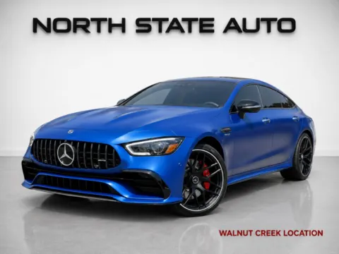 Blue 2022 Mercedes-Benz AMG GT 53 for sale in Walnut Creek, CA