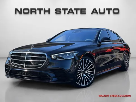 Blue 2022 Mercedes-Benz S-Class S 500 for sale in Walnut Creek, CA