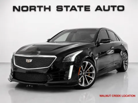 Black 2016 Cadillac CTS-V Sedan for sale in Walnut Creek, CA