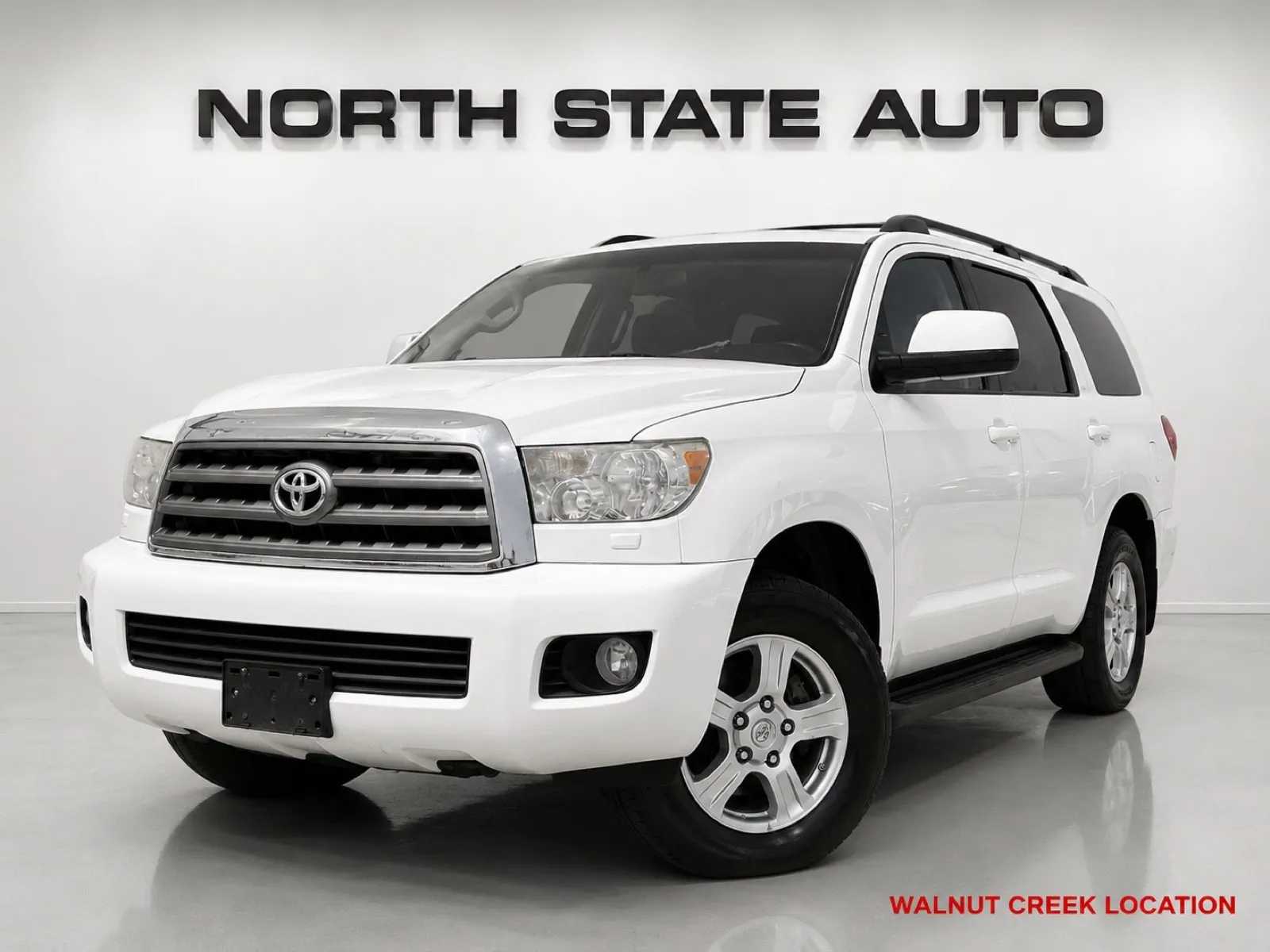 White 2015 Toyota Sequoia SR5 for sale in Walnut Creek, CA