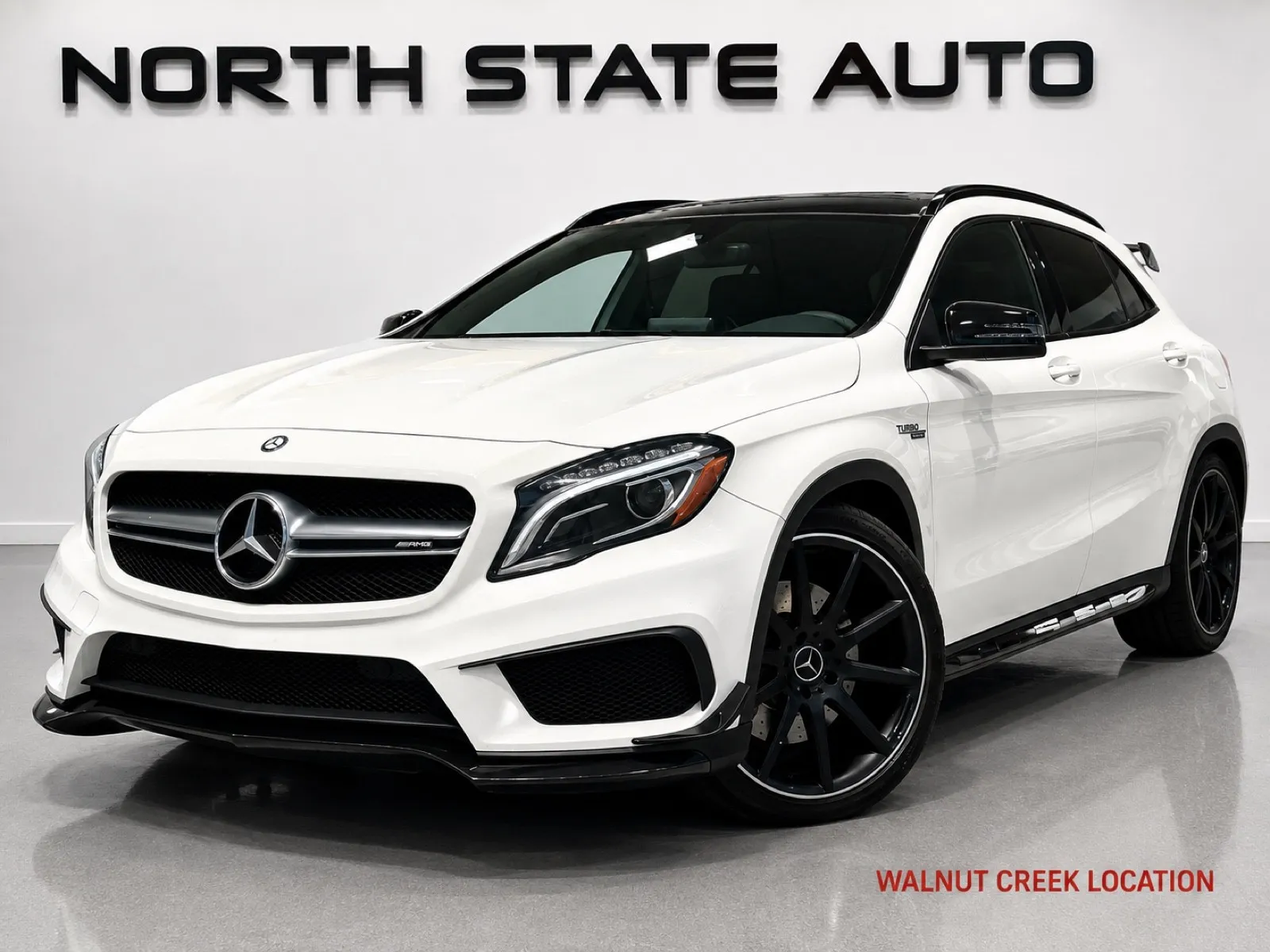 White 2016 Mercedes-Benz GLA AMG GLA 45 for sale in Walnut Creek, CA