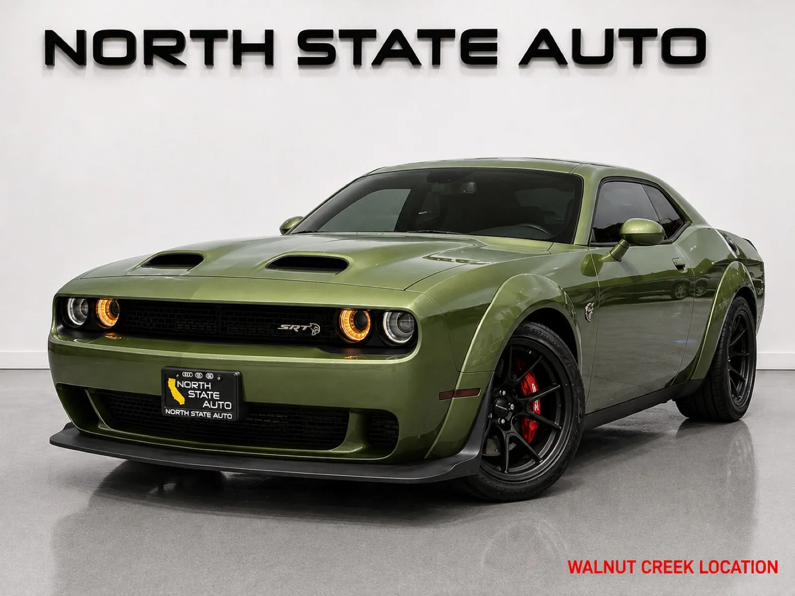 Green 2021 Dodge Challenger SRT Hellcat Redeye Widebody for sale in Walnut Creek, CA