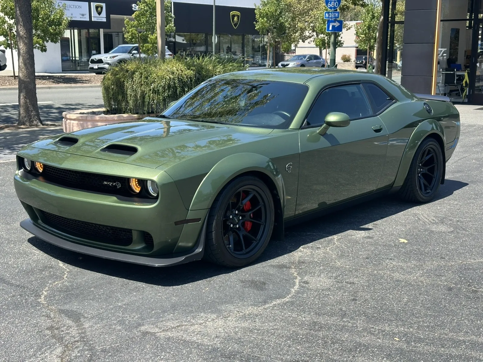Another view of 2021 Dodge Challenger SRT Hellcat Redeye Widebody for sale in Walnut Creek, CA at North State Auto