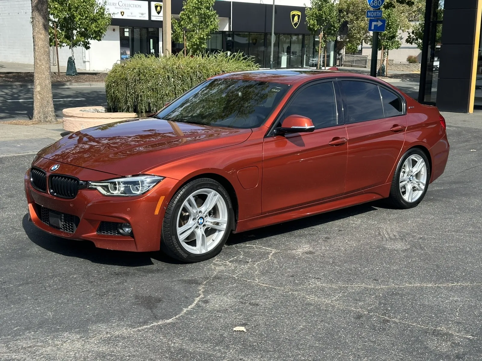 Another view of 2018 BMW 3 Series 330e iPerformance for sale in Walnut Creek, CA at North State Auto
