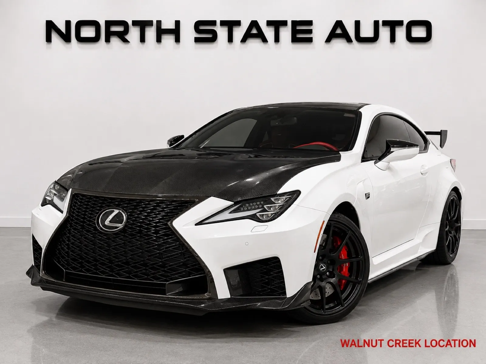 White 2020 Lexus RC F Track for sale in Walnut Creek, CA