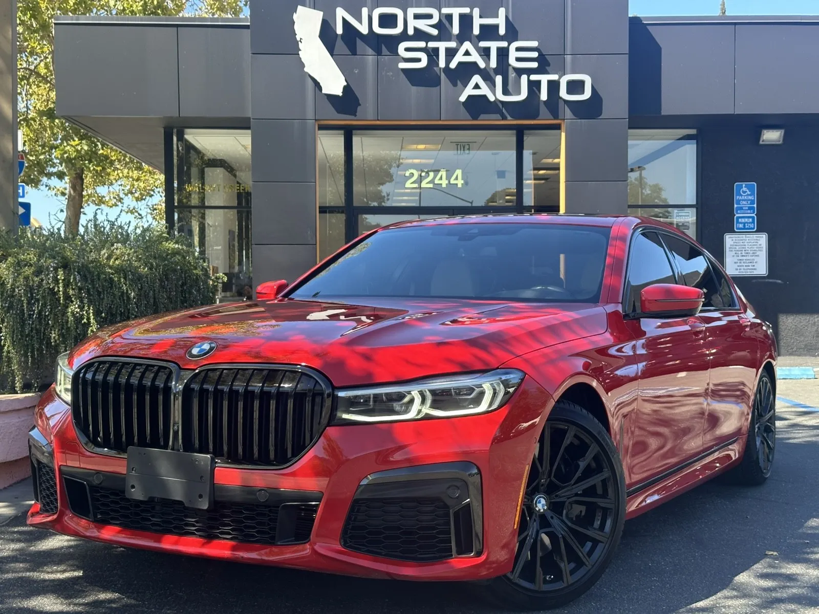 Red 2022 BMW 7 Series 740i xDrive for sale in Walnut Creek, CA
