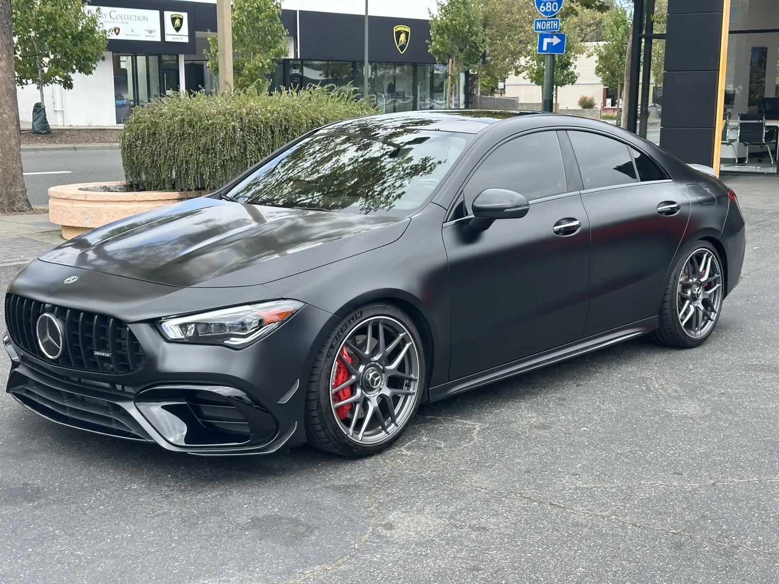 Another view of 2023 Mercedes-Benz CLA AMG CLA 45 55 Edition for sale in Walnut Creek, CA at North State Auto