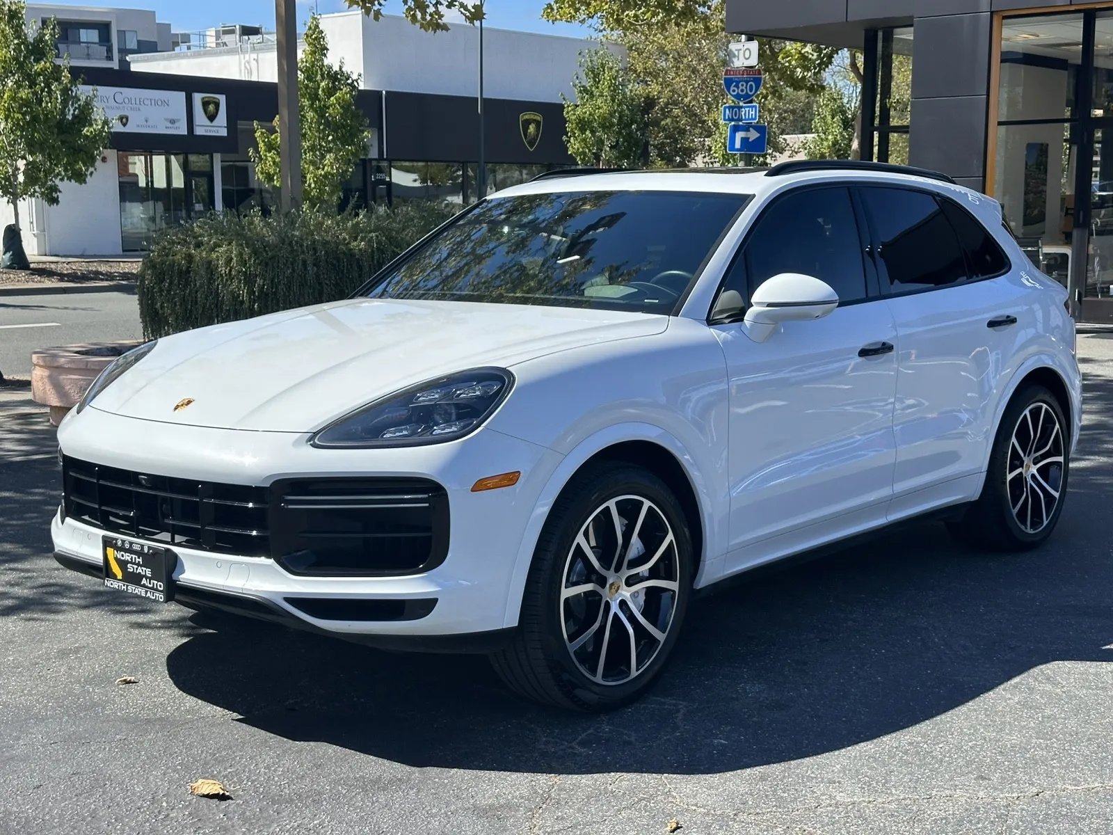 Another view of 2019 Porsche Cayenne Turbo for sale in Walnut Creek, CA at North State Auto