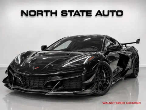 Black 2025 Chevrolet Corvette 1LZ for sale in Walnut Creek, CA