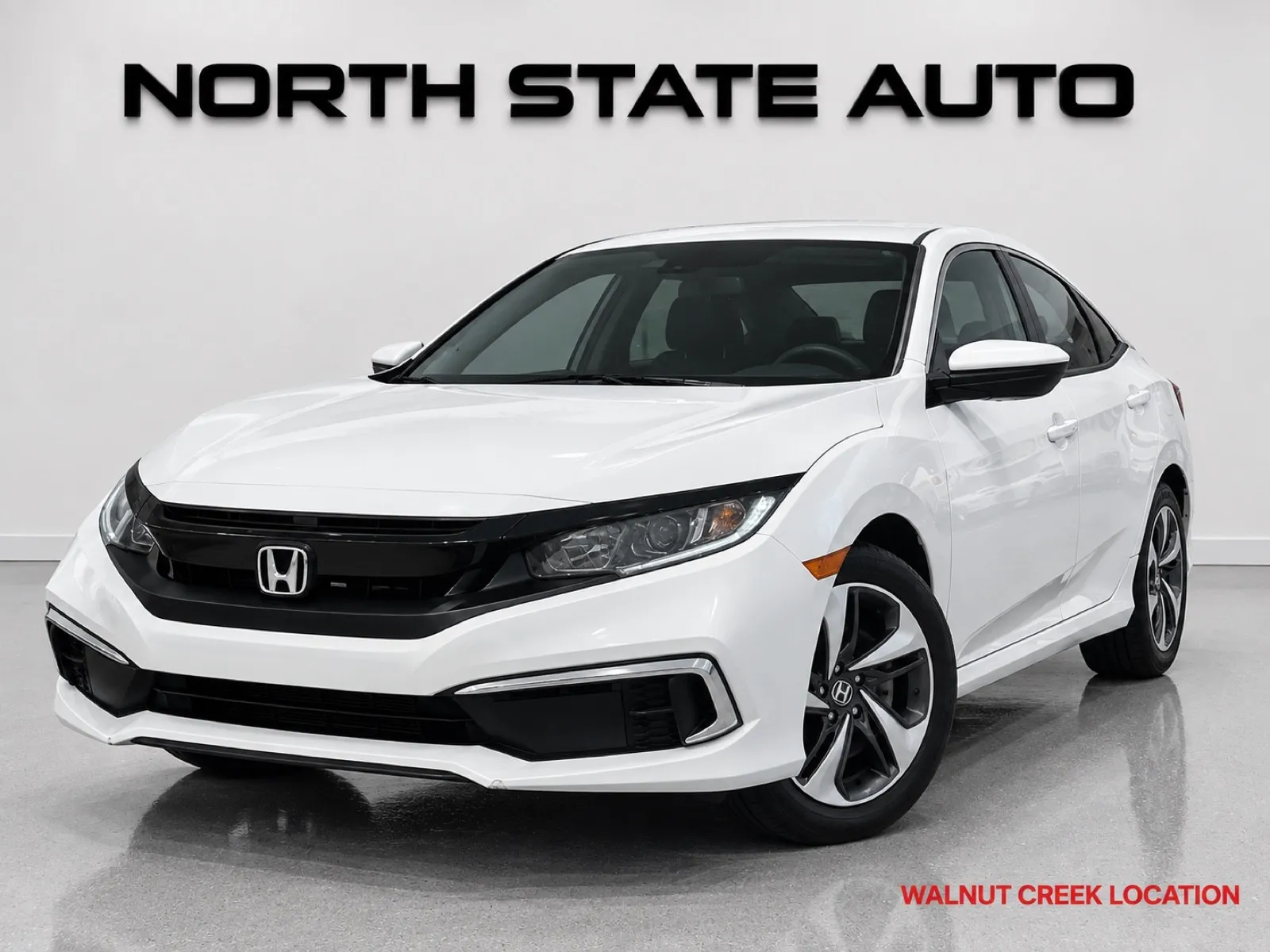White 2019 Honda Civic Sedan LX for sale in Walnut Creek, CA