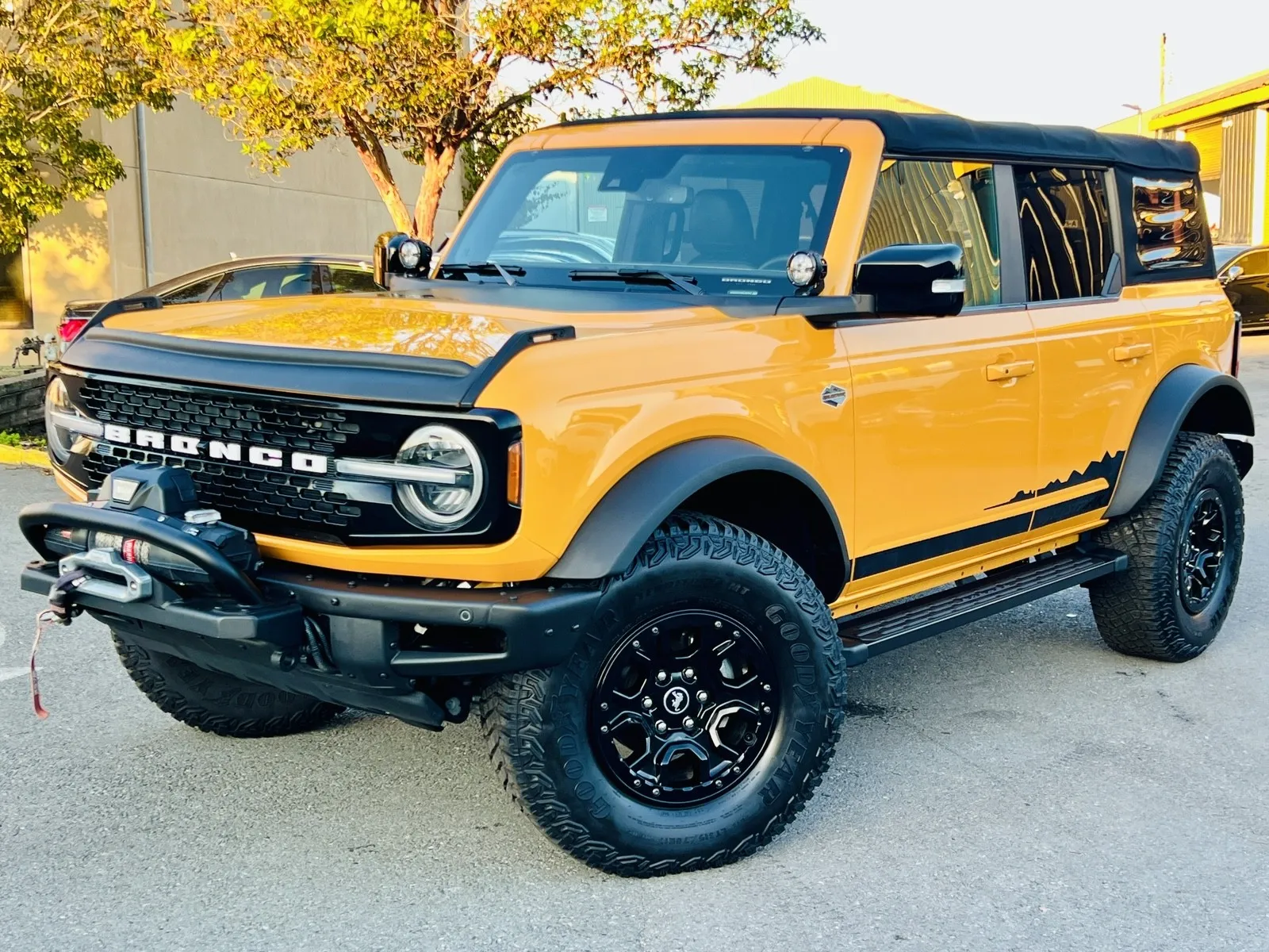 Orange 2021 Ford Bronco Wildtrak for sale in San Rafael, CA