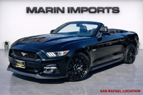 Black 2017 Ford Mustang GT Premium for sale in San Rafael, CA