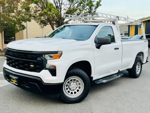 White 2022 Chevrolet Silverado 1500 Work Truck for sale in San Rafael, CA