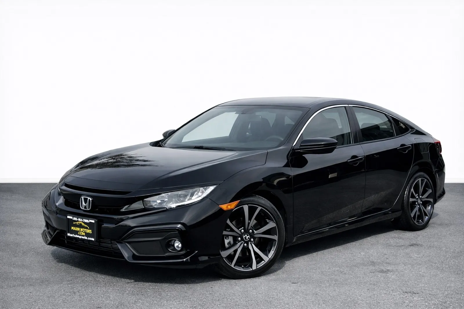 Black 2021 Honda Civic Sedan Sport for sale in San Rafael, CA