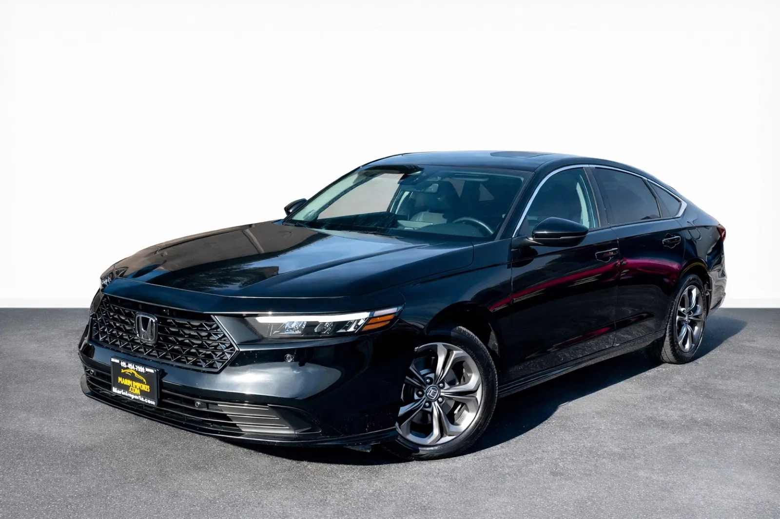 Black 2025 Honda Accord Hybrid EX-L for sale in San Rafael, CA