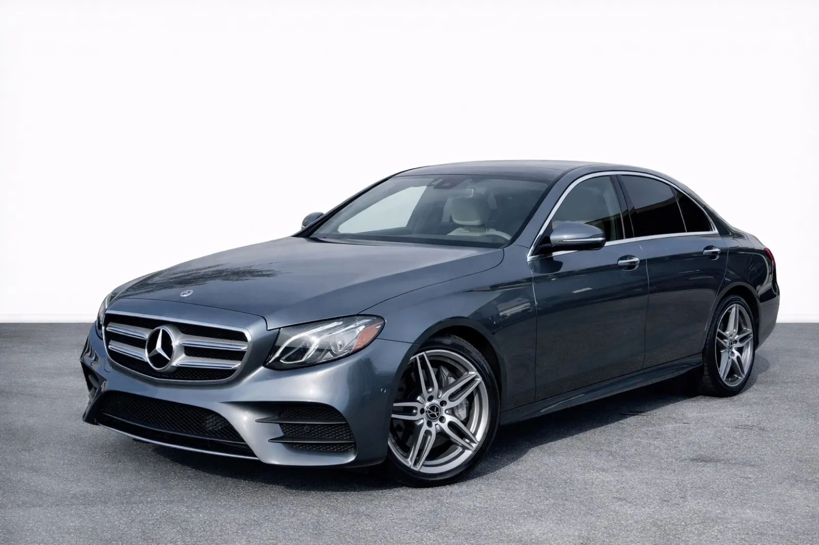 Gray 2018 Mercedes-Benz E-Class E 300 for sale in San Rafael, CA