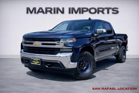 Blue 2022 Chevrolet Silverado 1500 LT for sale in San Rafael, CA