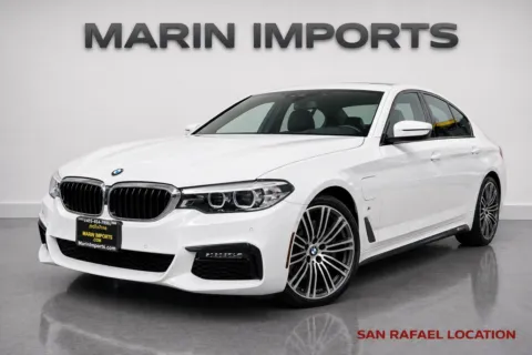 White 2020 BMW 5 Series 530e iPerformance for sale in San Rafael, CA