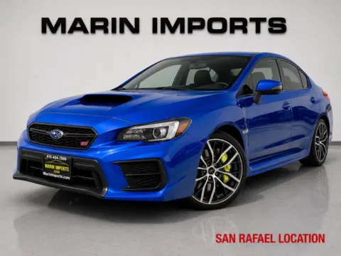Blue 2021 Subaru WRX STI Limited for sale in San Rafael, CA