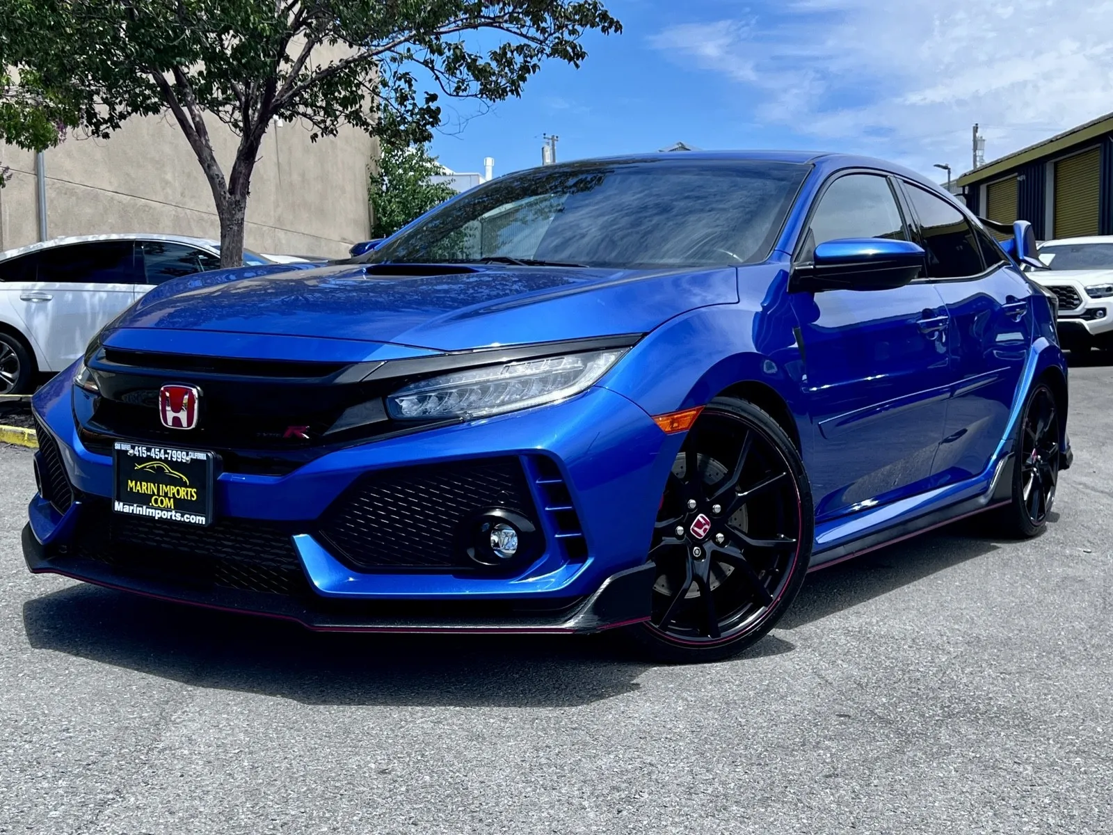 Blue 2018 Honda Civic Type R Touring for sale in San Rafael, CA