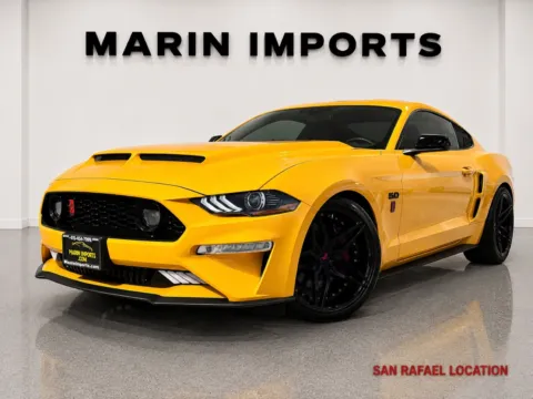 Orange 2022 Ford Mustang GT for sale in San Rafael, CA