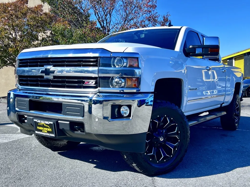 White 2016 Chevrolet Silverado 2500HD LTZ for sale in San Rafael, CA