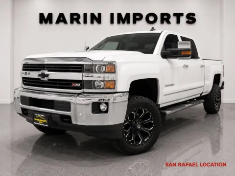 White 2016 Chevrolet Silverado 2500HD LTZ for sale in San Rafael, CA