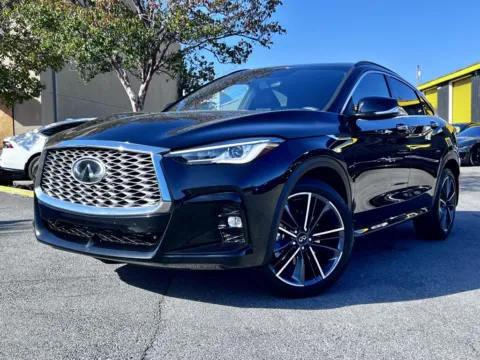 Black 2023 INFINITI QX55 Luxe for sale in San Rafael, CA