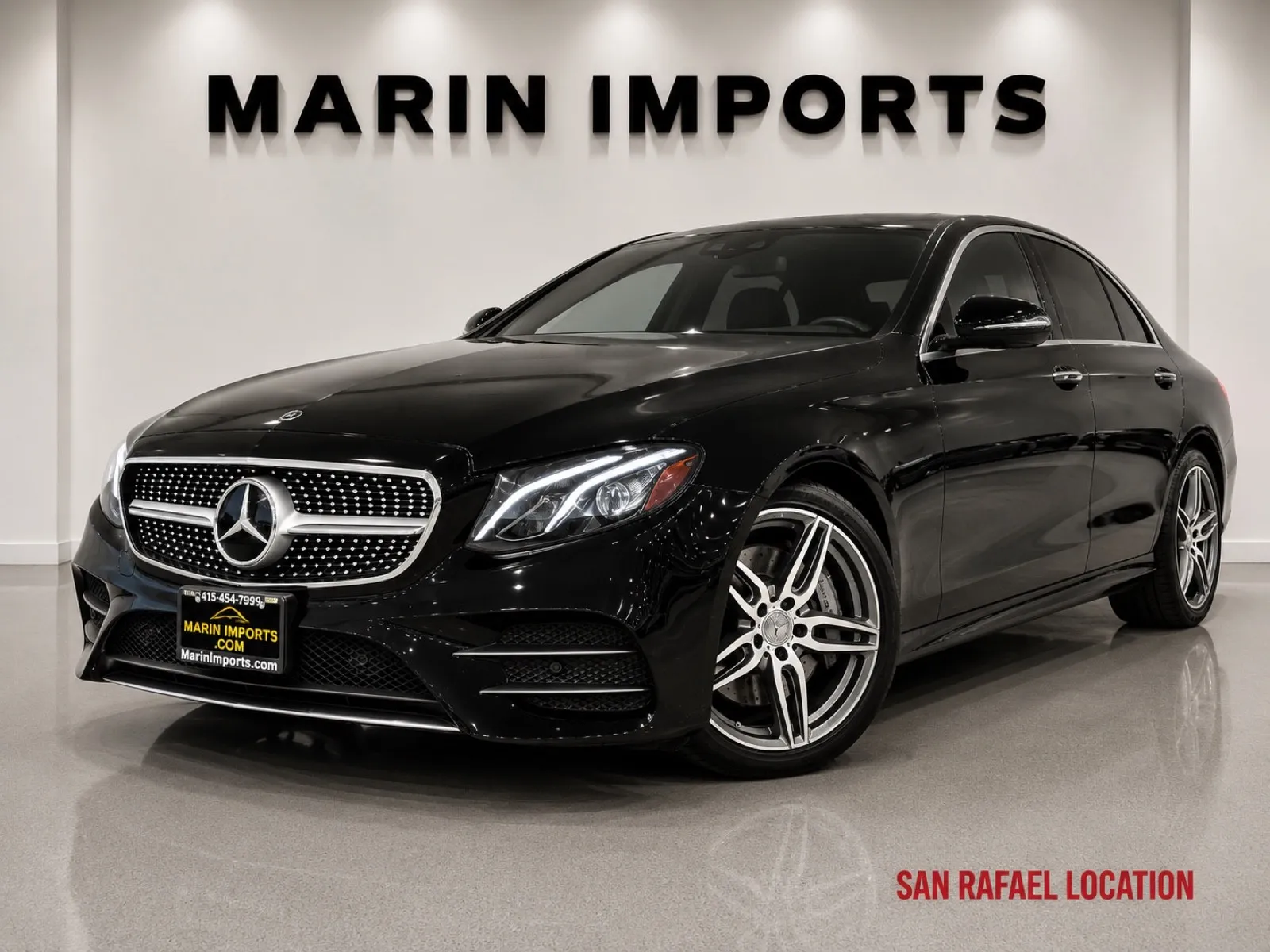 Black 2017 Mercedes-Benz E-Class E 300 Sport for sale in San Rafael, CA
