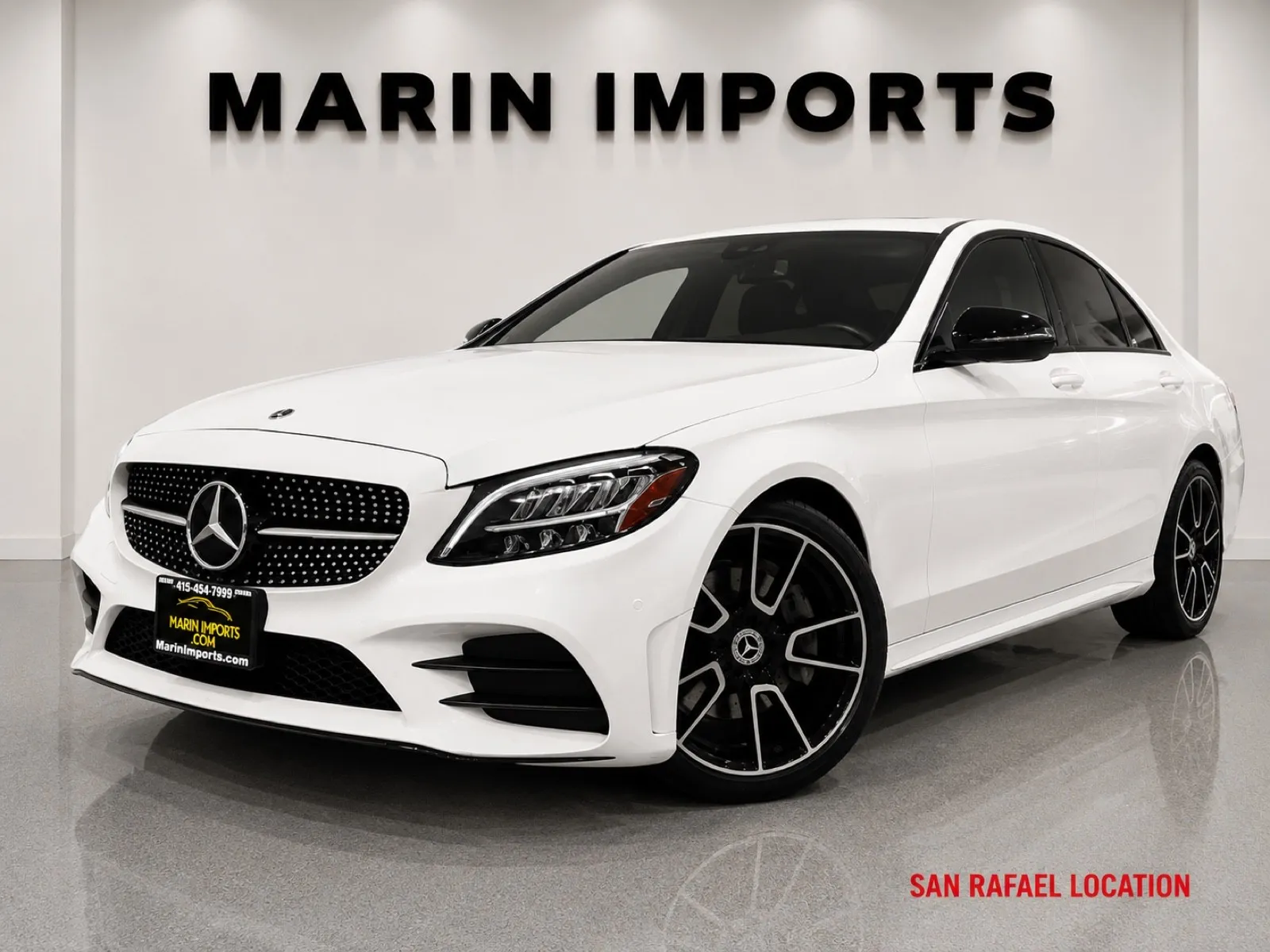 White 2020 Mercedes-Benz C-Class C 300 for sale in San Rafael, CA