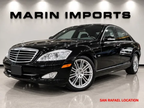 Black 2008 Mercedes-Benz S-Class 5.5L V12 for sale in San Rafael, CA