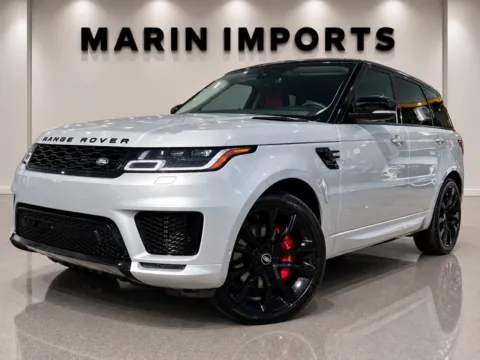 Silver 2021 Land Rover Range Rover Sport HST for sale in San Rafael, CA