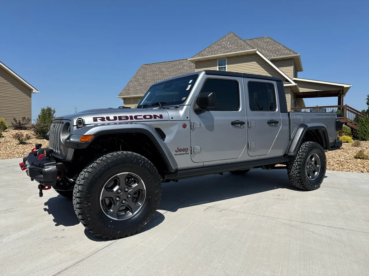 Silver 2020 JEEP GLADIATOR RUBICON for sale in Clinton, MO