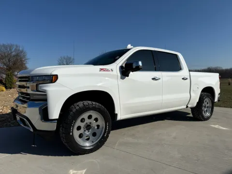 White 2021 CHEVROLET SILVERADO 1500 LTZ for sale in Clinton, MO