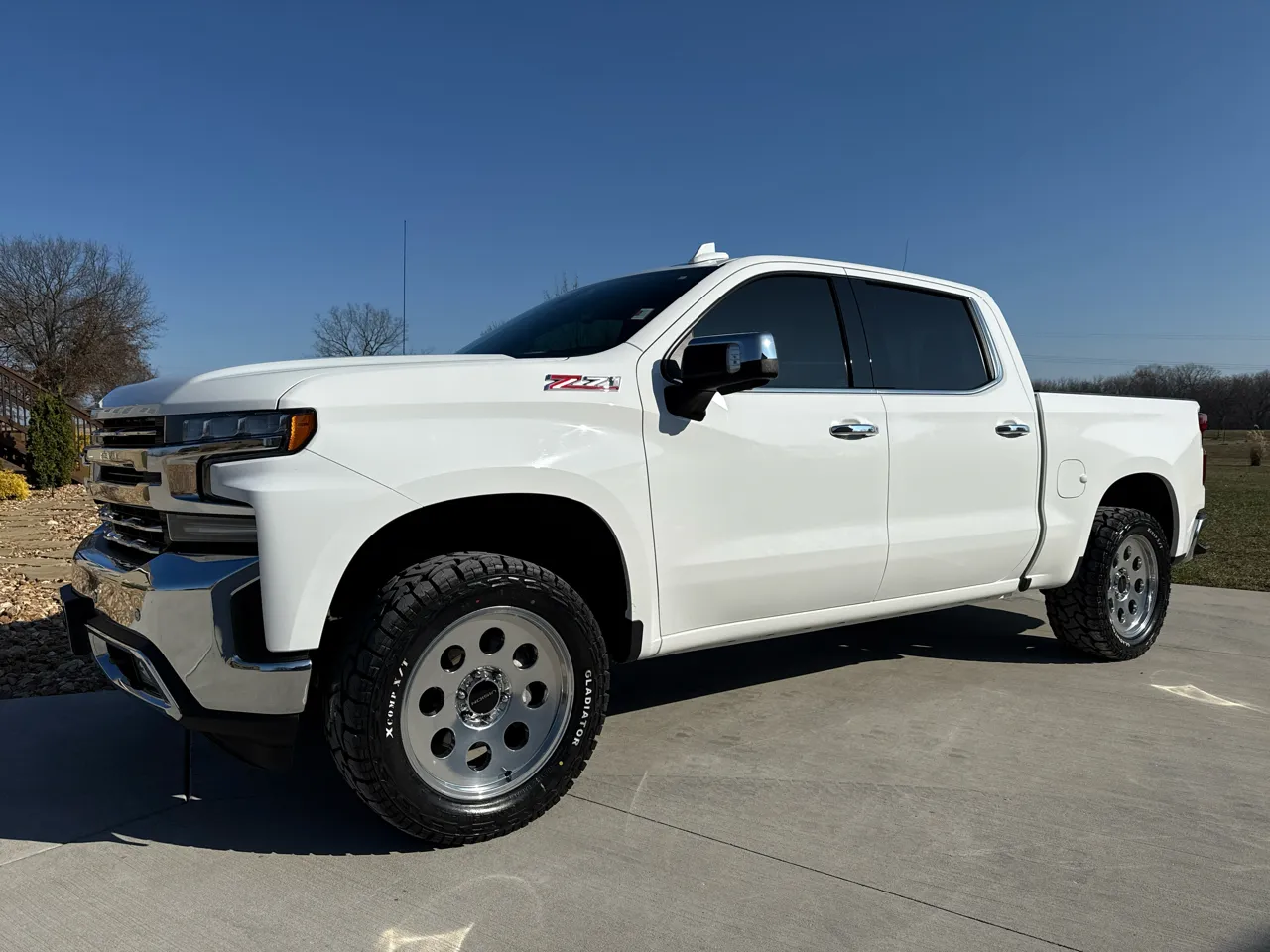White 2021 CHEVROLET SILVERADO 1500 LTZ for sale in Clinton, MO
