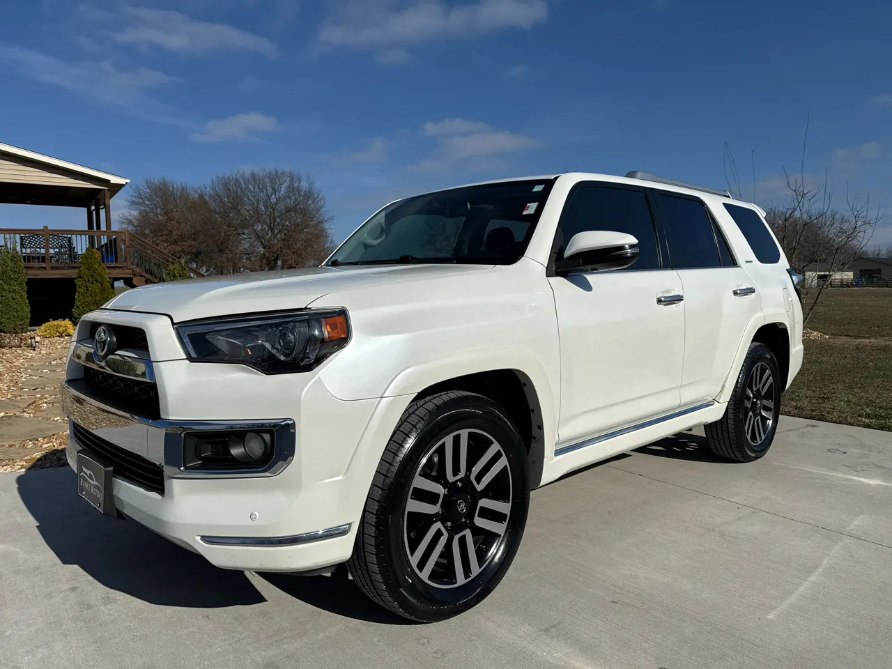 White 2014 TOYOTA 4RUNNER SR5 for sale in Clinton, MO