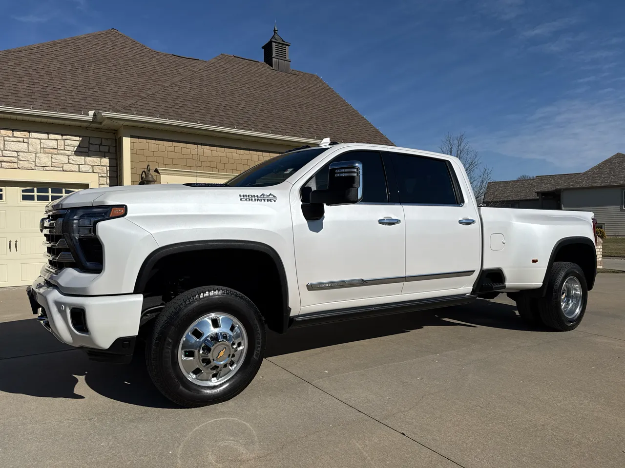 White 2025 CHEVROLET SILVERADO 3500 HIGH COUNTRY for sale in Clinton, MO