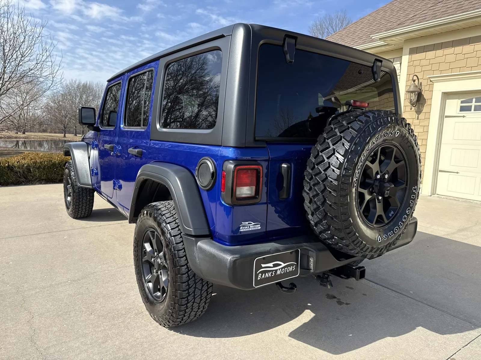 Another view of 2020 JEEP WRANGLER UNLIMI SPORT for sale in Clinton, MO at Banks Motors LLC