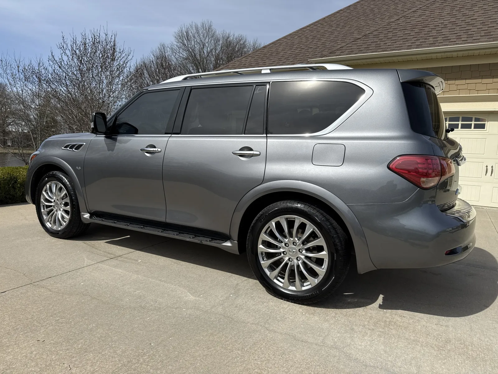 Another view of 2016 INFINITI QX80 for sale in Clinton, MO at Banks Motors LLC